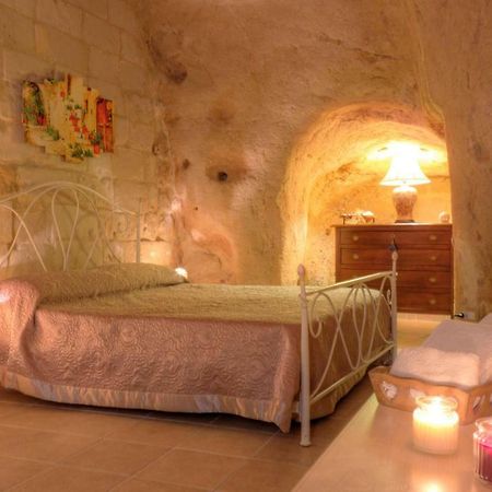 La Dimora Rupestre Villa Matera Bagian luar foto