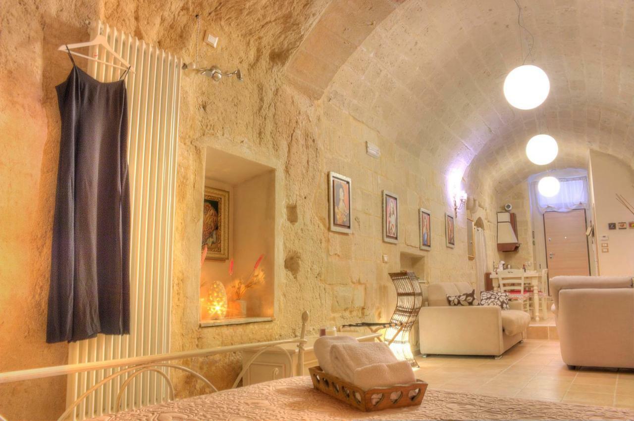 La Dimora Rupestre Villa Matera Bagian luar foto